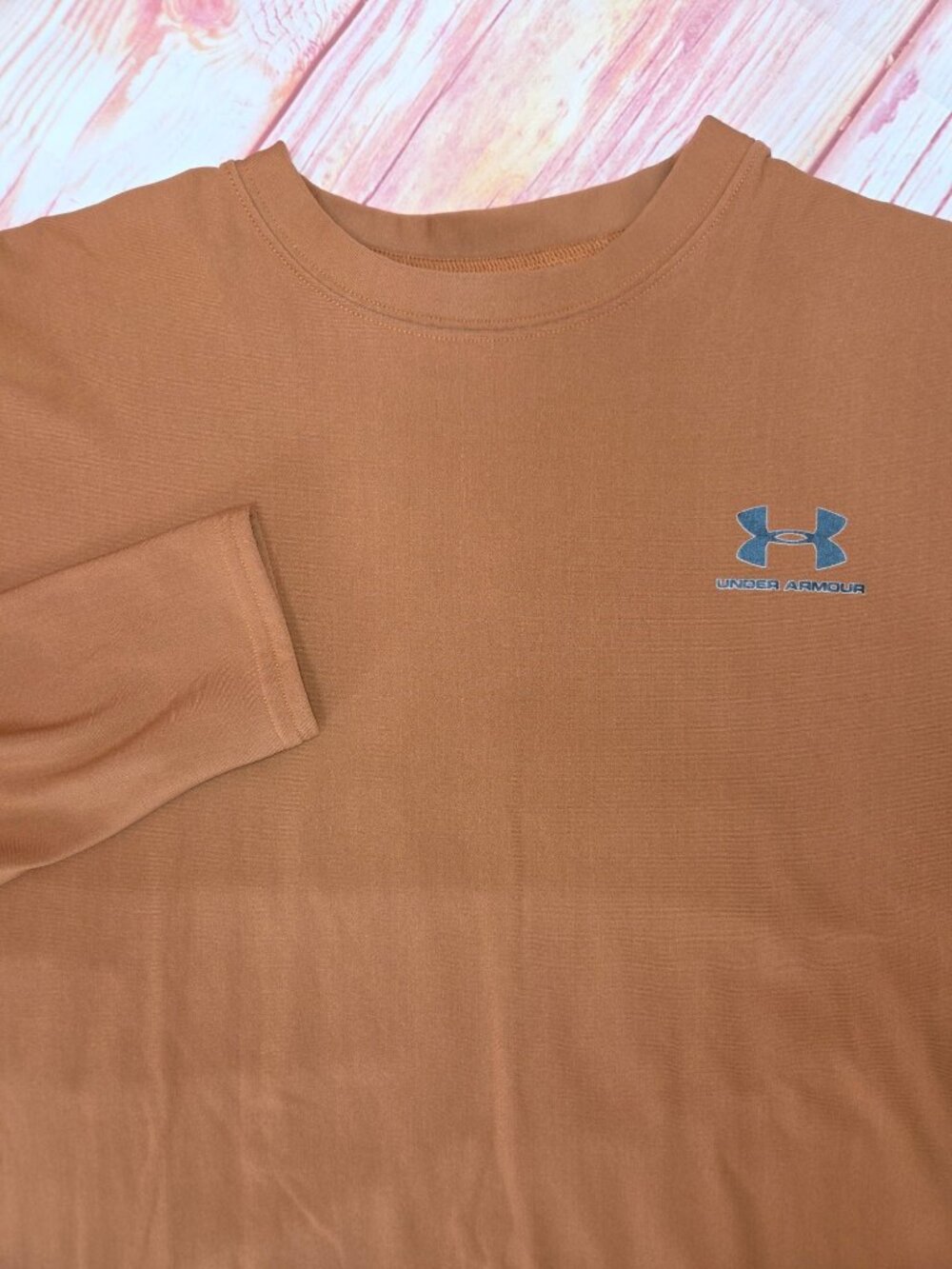 Under Armour Womens Rust Long Sleeve Shirt Size XXL